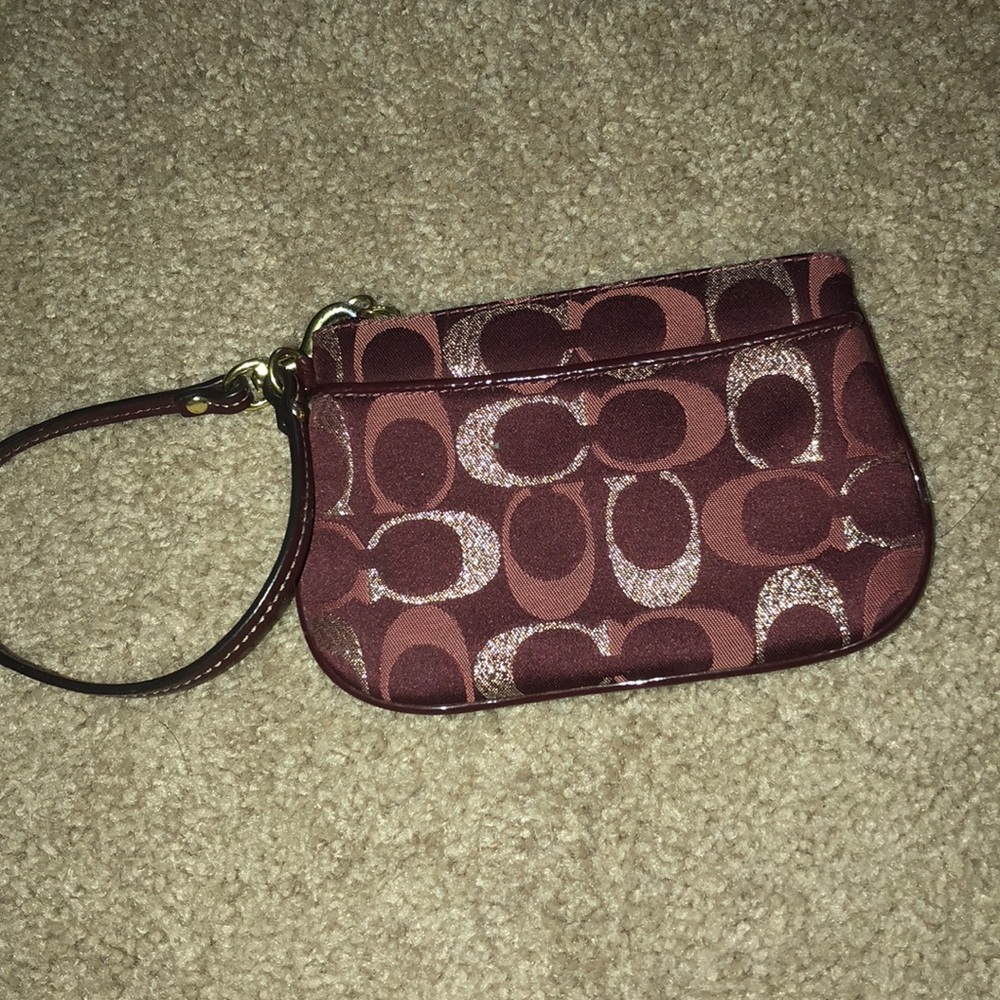 Coach wristlet